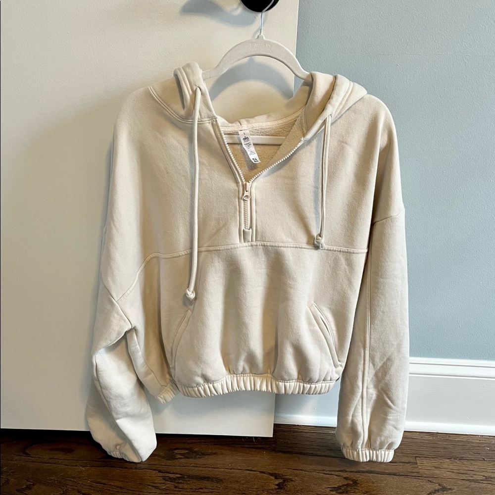 AloYoga Stadium half zip hoodie